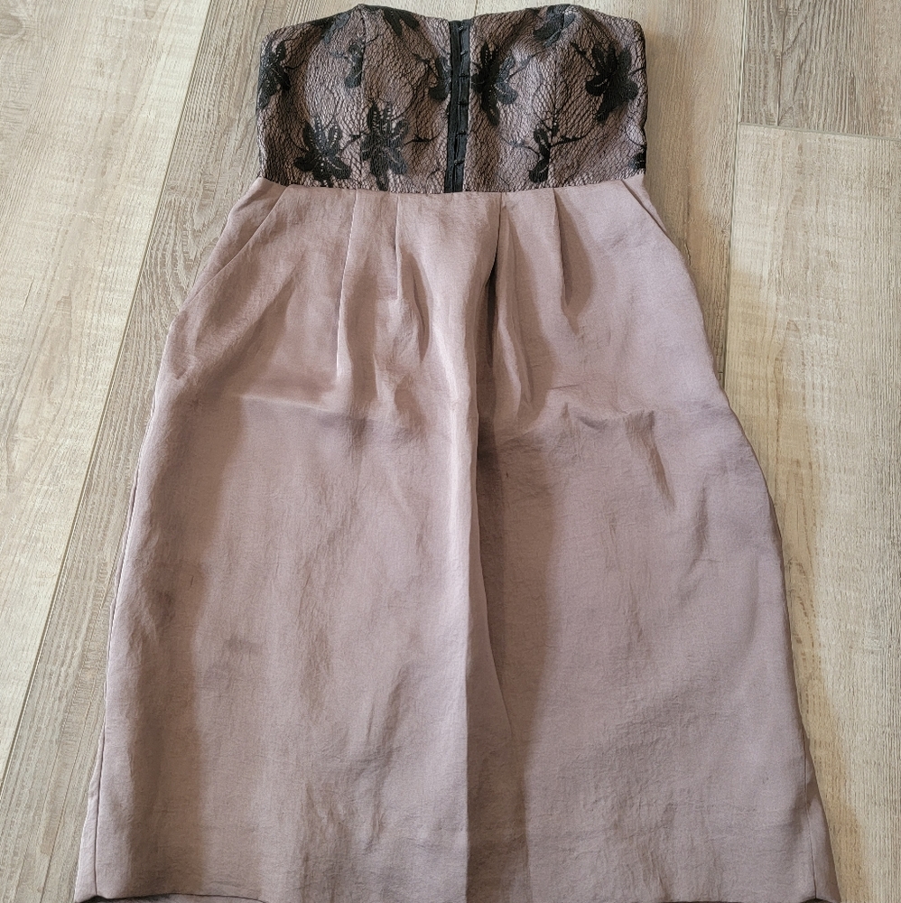 BCBG Strapless Party Dress